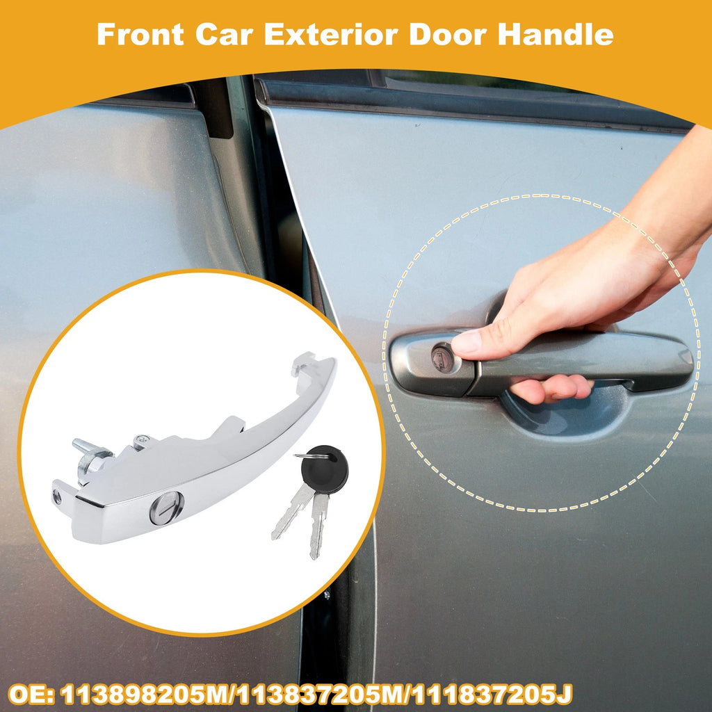 Front Exterior Door Handle Replacement for Volkswagen Karmann Ghia (1956–1974)