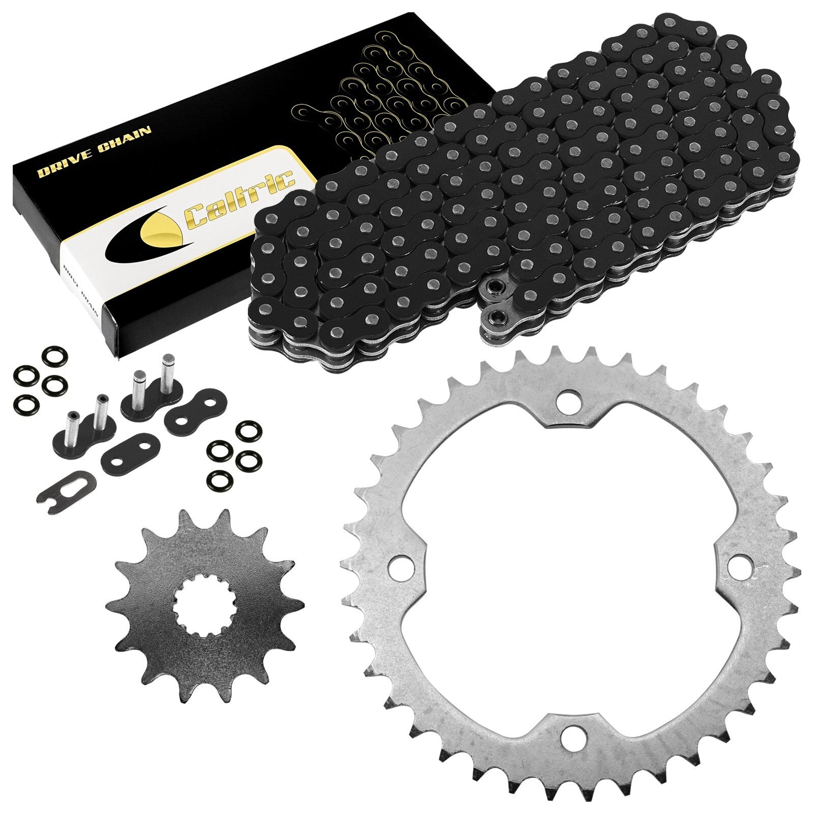 Drive Chain and Sprockets Kit for Yamaha YFZ450 YFZ450V (2004–2013)