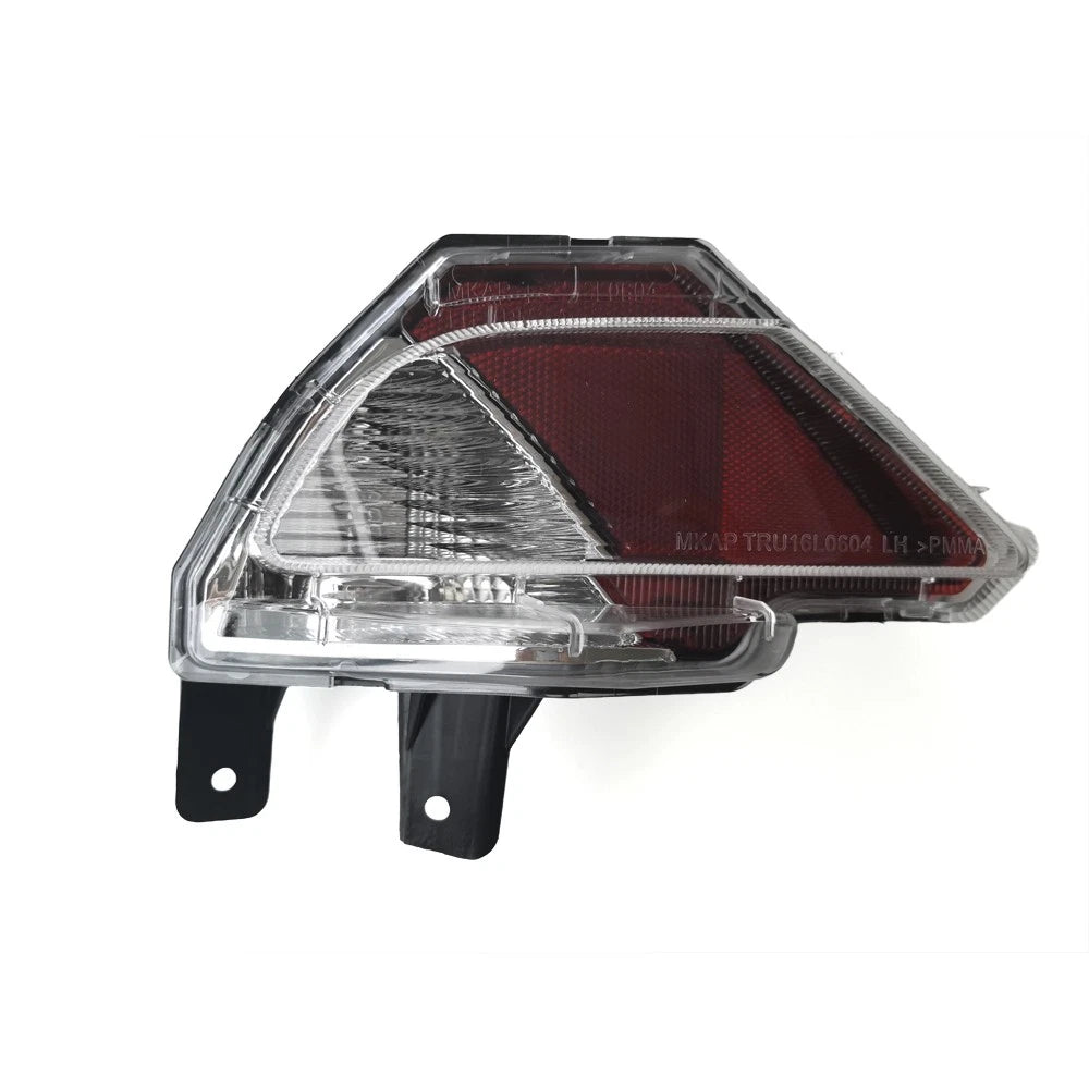 2X LED Rear Bumper Reflector Light Stop Lamp for Toyota RAV4 (2016–2018)