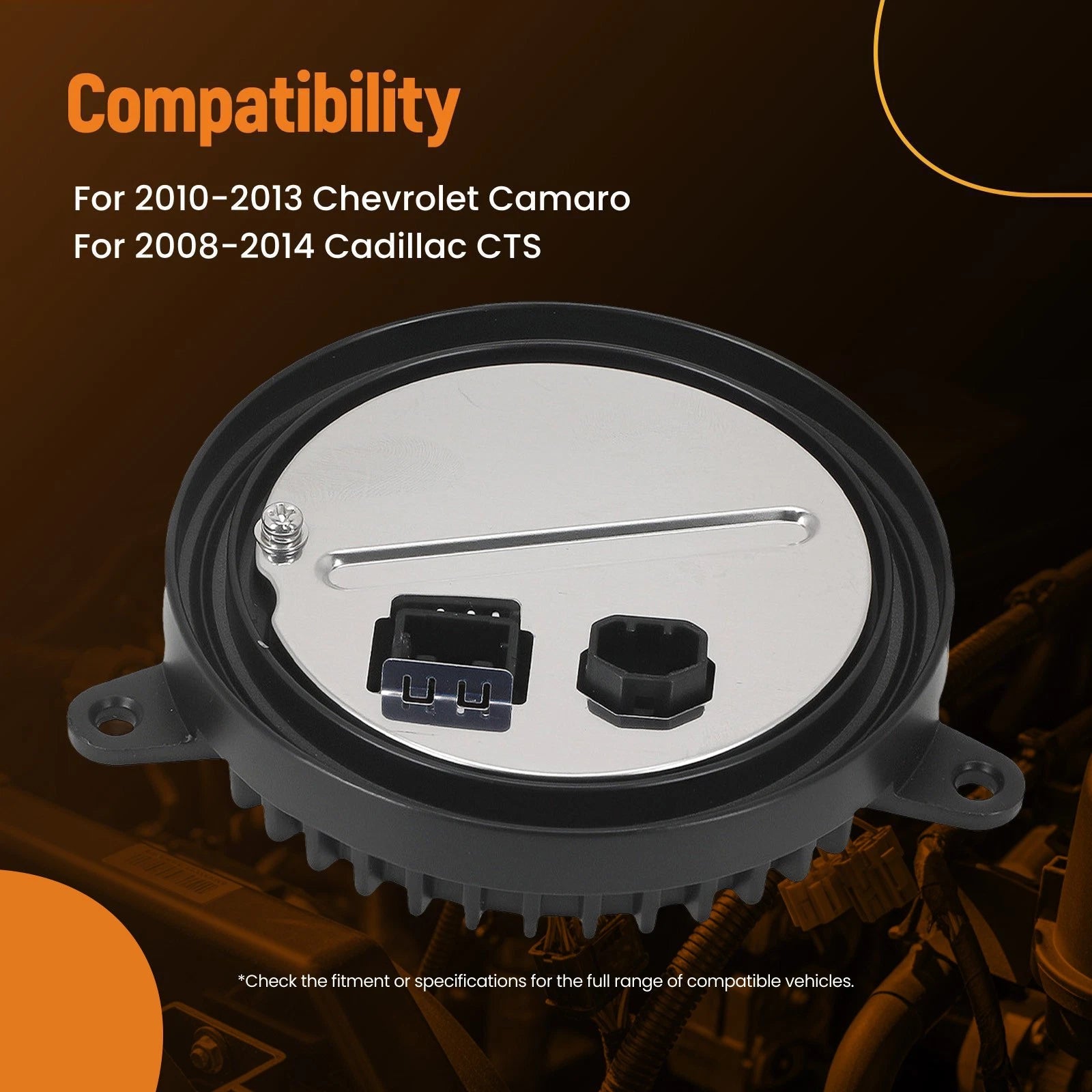 Xenon Ballast D1S Control Unit Module for Chevy Camaro (2010–2015)