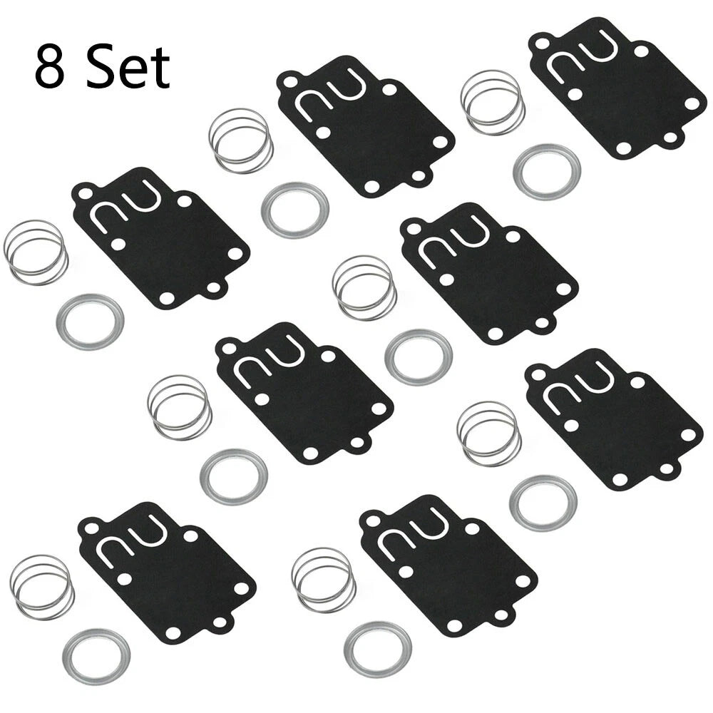 Set of 8 Carburetor Diaphragm Kit for Briggs & Stratton (270026, 272538, 272637, 5021)