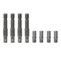 Metal Socket Adapter 1/4 Hex to 1/4 Square Drive for Drill Driver (2010–2023)