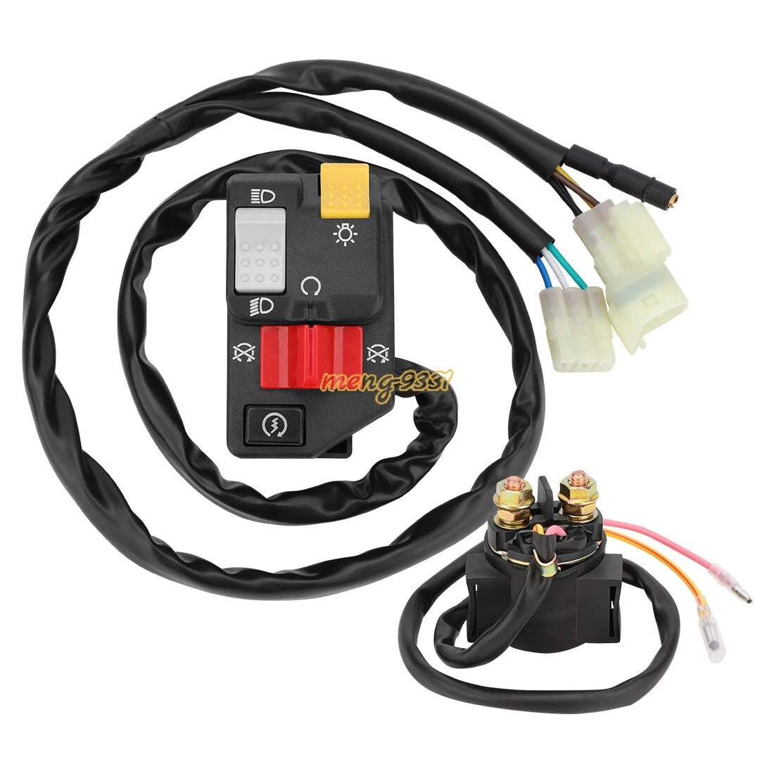 Handlebar Switch & Starter Relay for Honda Sportrax 250 TRX250EX (2006–2007)