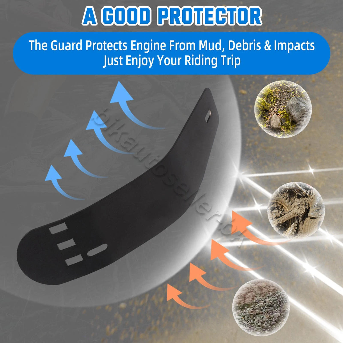 Bashguard Bash Guard w/Bolts for Specialized Turbo Levo (2023–Present)