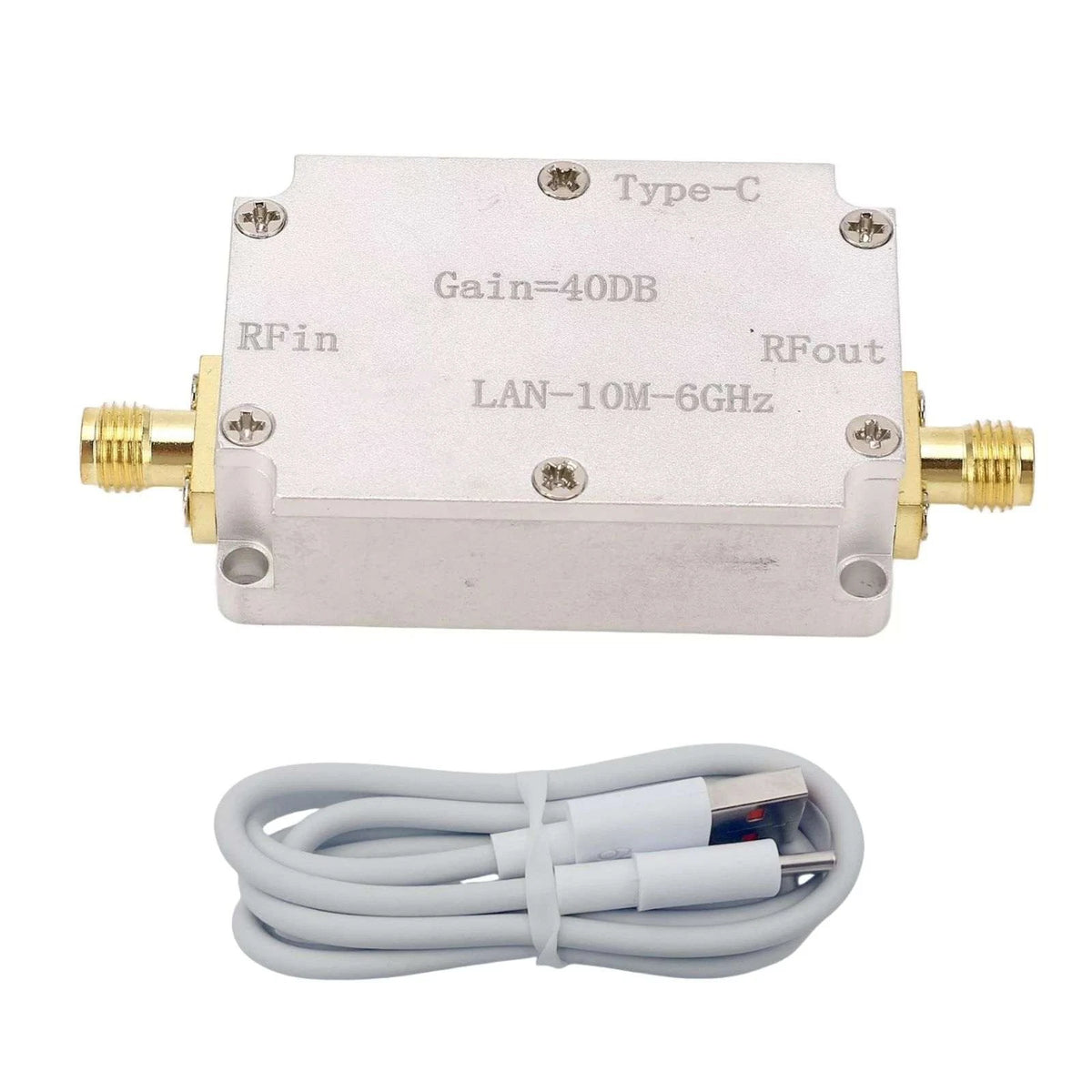 Amplifier for FM (10M to 6GHz) - 40DB Gain RF Power Preamplifier