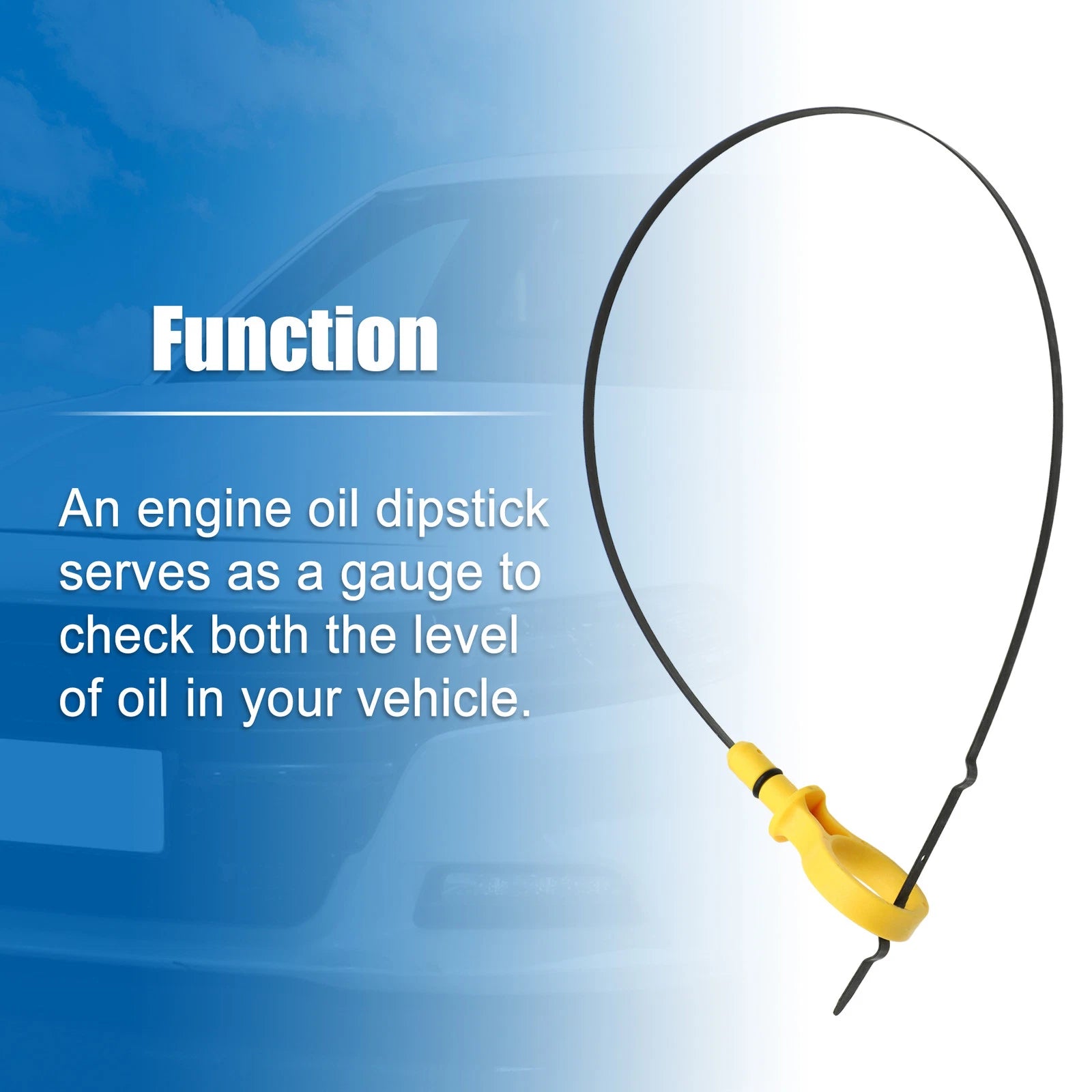 Engine Oil Level Indicator Dipstick for Ford Mustang Coupe (2016)