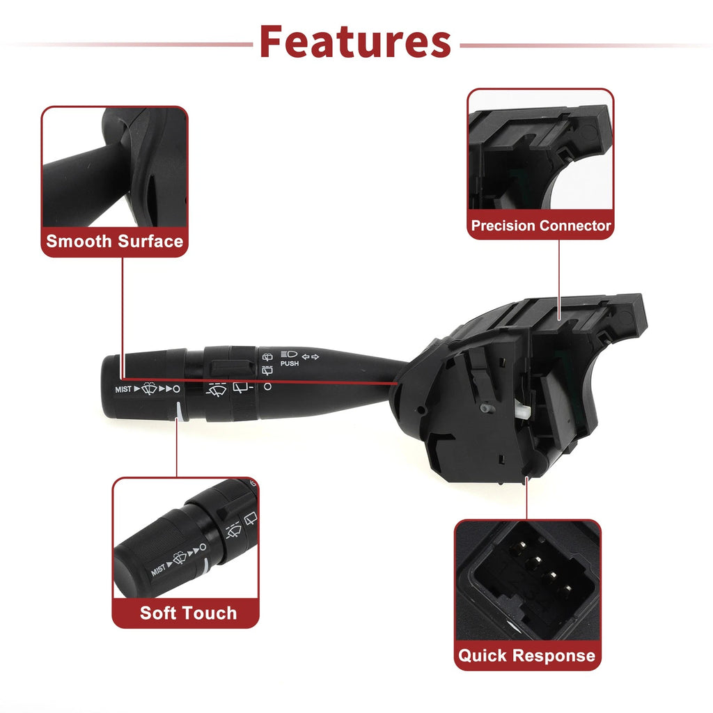 Steering Column Turn Signal Switch Lever for Chrysler Town & Country (2008–2016)