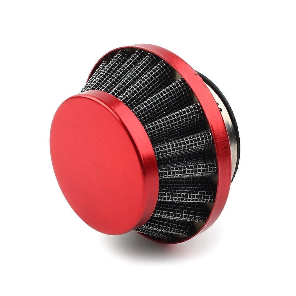 42mm 44mm Red Air Filter for 47cc 49cc 2-Stroke Mini Dirt Bike ATV Quad