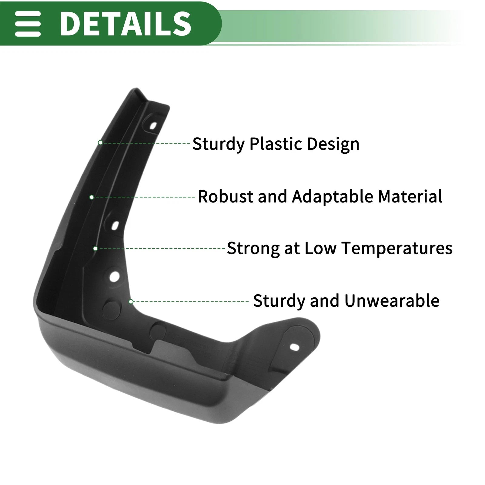 Mud Flaps Splash Guards for Honda Odyssey (2014–2017)