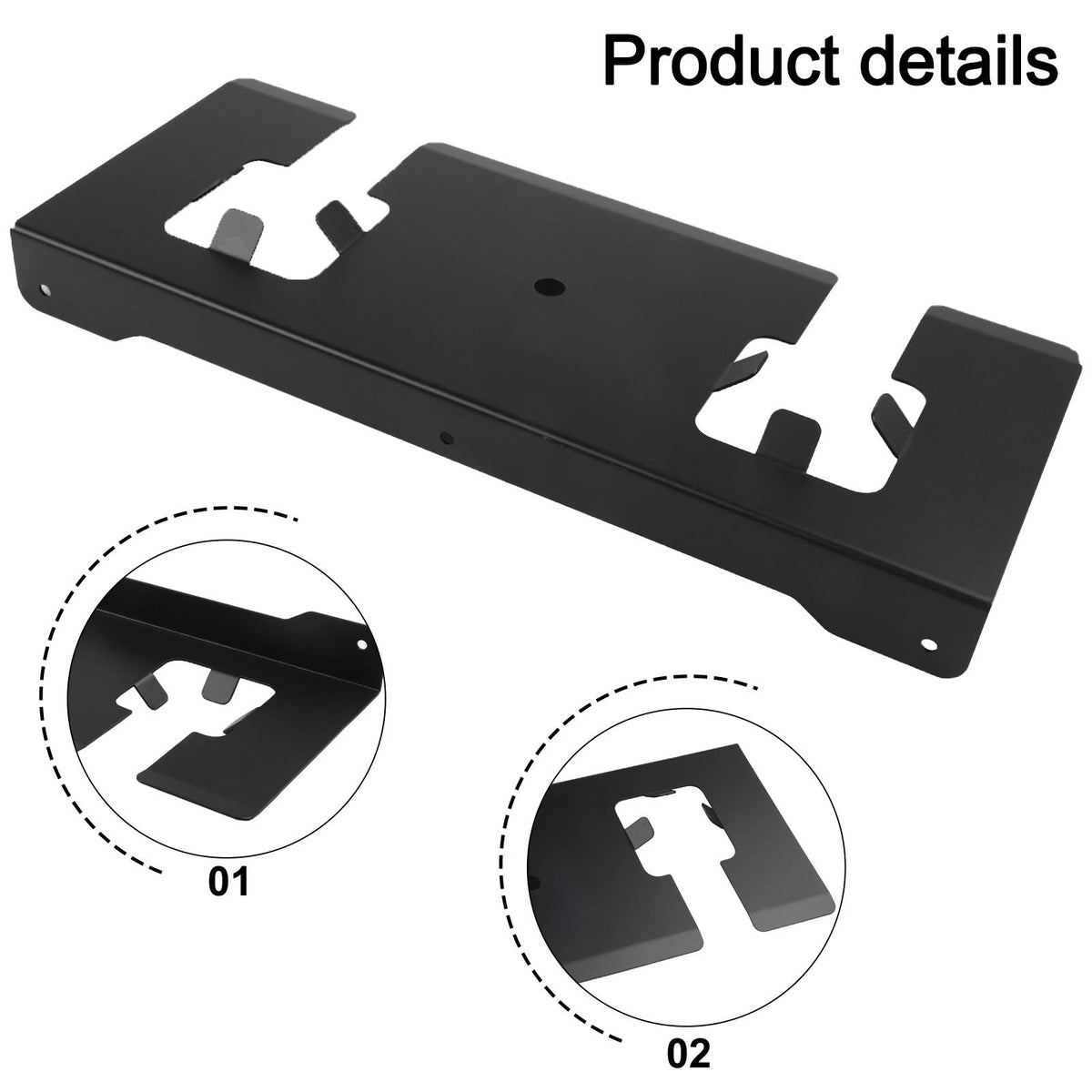 Garage Tool Organizer for Lawn Mower Multi Tool Mounting