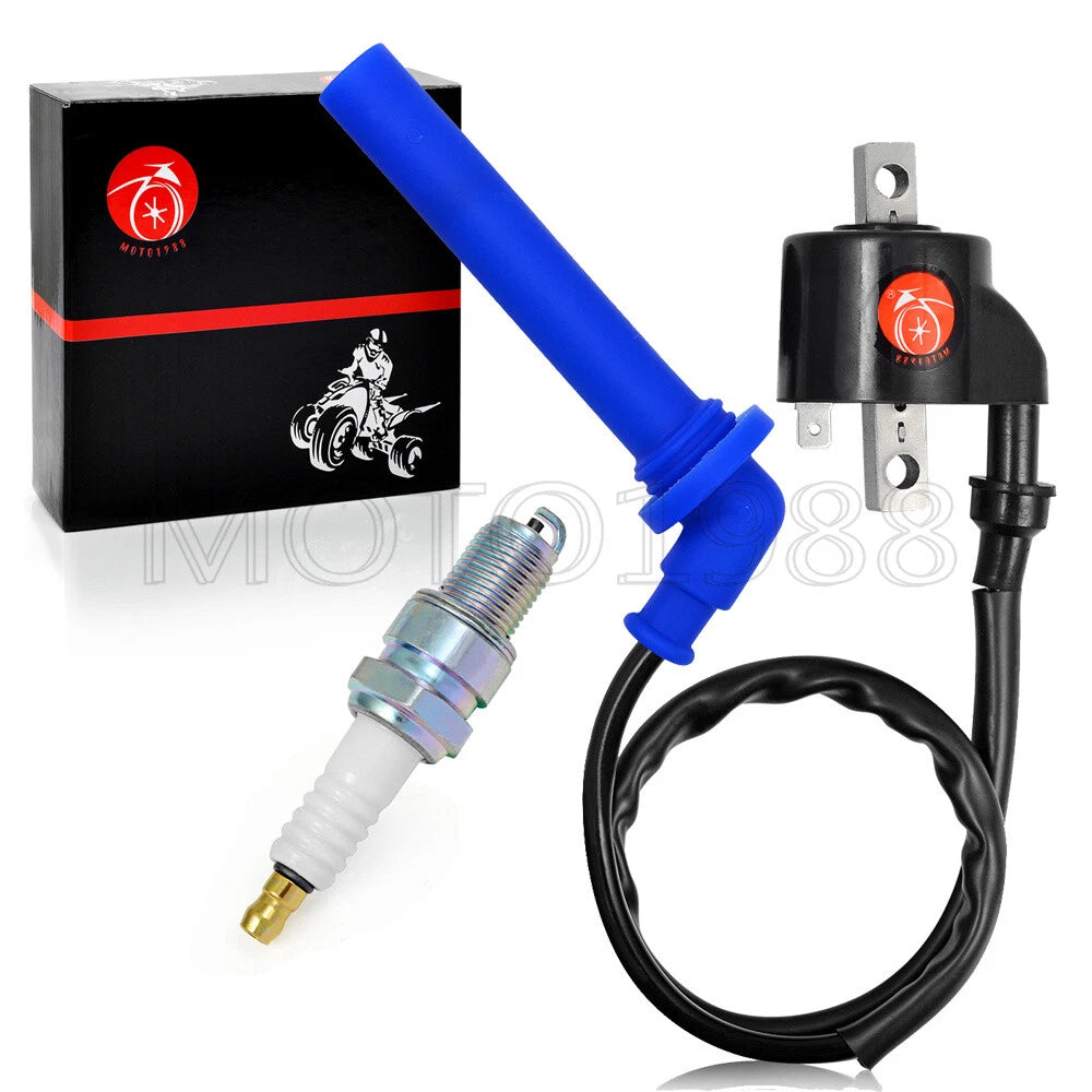 Ignition Coil & Spark Plug for Polaris Predator 500 (2003–2007) 3088053