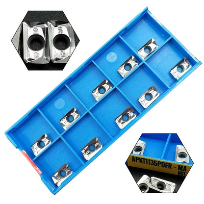 Carbide Aluminum Milling Inserts for Reliable APKT1135PDFRMA