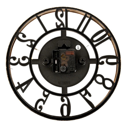 Battery Operated Clock for Interior Design (Non-Ticking)