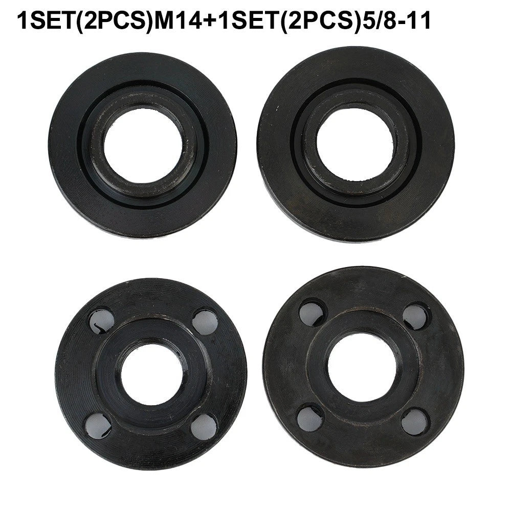 Set of 2 M14 5/8-11 Thread Angle Grinder Flange Lock Nuts