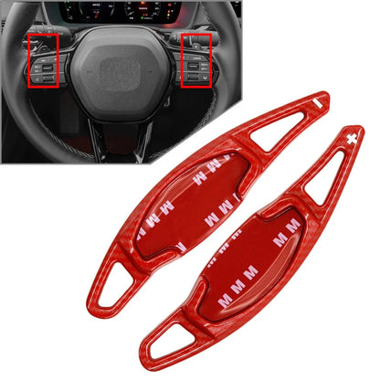 Steering Wheel Shift Paddle Shifter Extension for Honda Civic (2022–2023) Red
