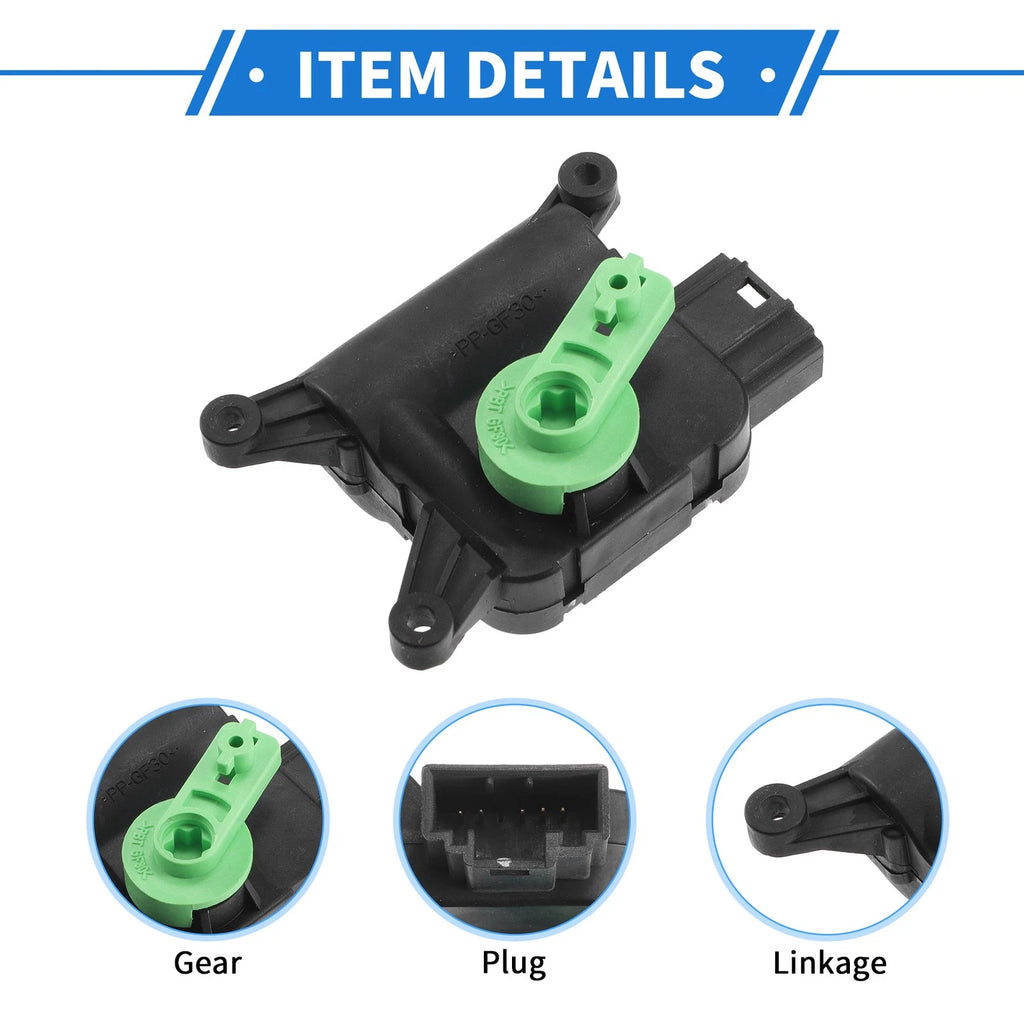HVAC Heater Blend Door Actuator Replacement for Audi TT (1999–2006)
