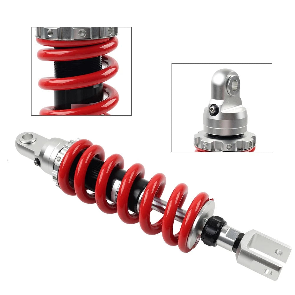 Adjustable 13mm Spring 365mm Shock Absorber for Honda Suzuki ATV