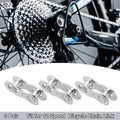 3 Pair 12 Speed Chain Master Link Connectors Silver Tone for Bike Bicycle MTB
