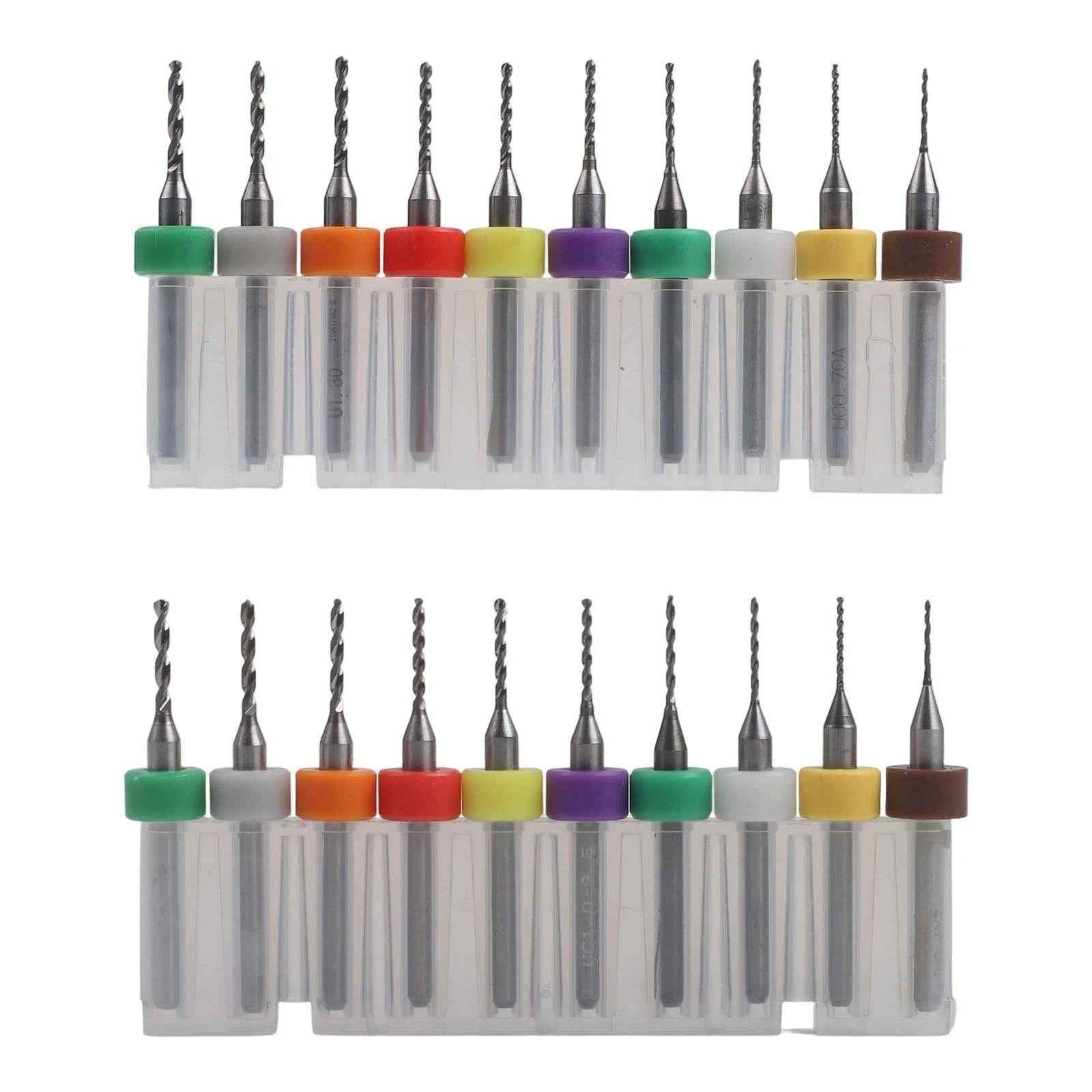 20PCS Carbide Drill Bits Set for PCB Circuit Board and Plastic Metal