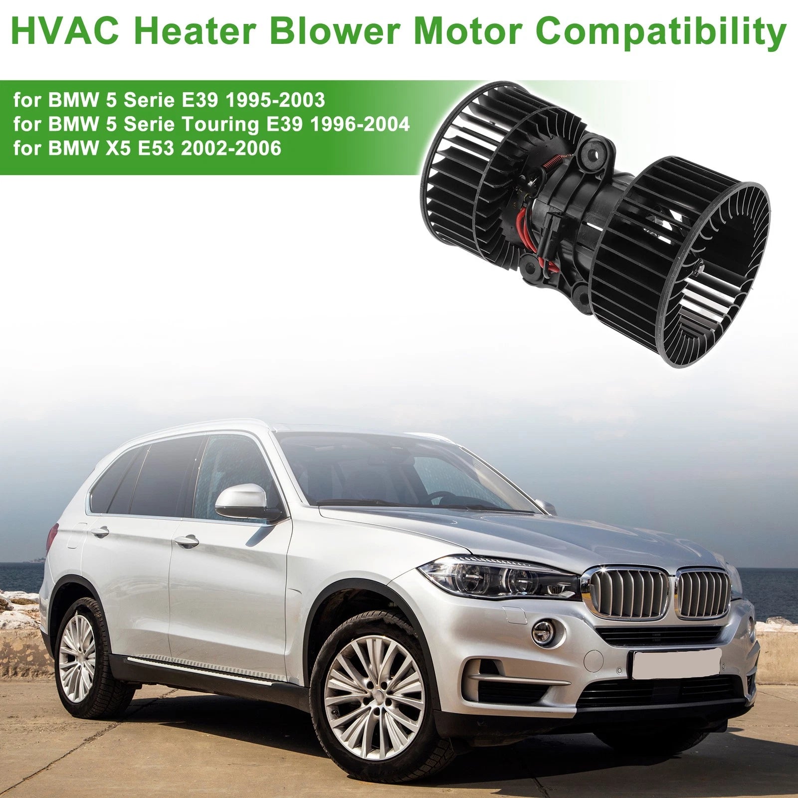 HVAC Blower Motor Assembly for BMW 5 Series E39 (1995–2003)