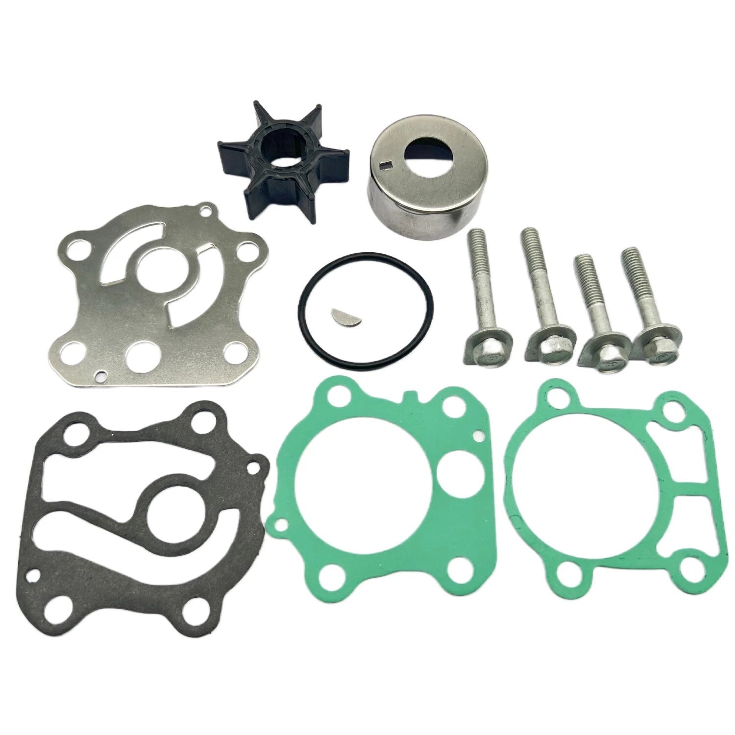 Water Pump Impeller Kit for Yamaha 4-Str 50 60 HP FT 50 60 (6H3-W0078-00)