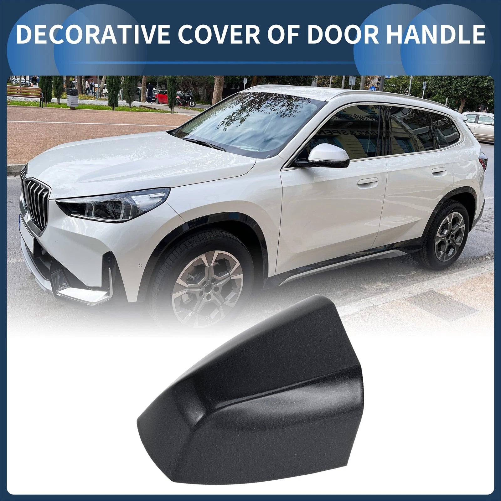 Door Handle Cover Front Left Replacement for BMW X1 (2015–2018)