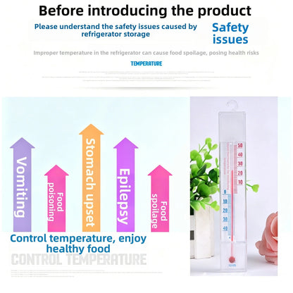 Refrigerator Thermometer for Vaccine Cold Chain Monitoring