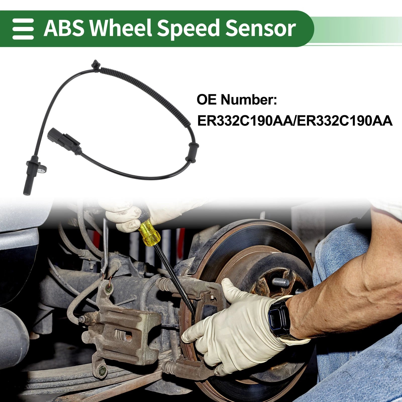 ABS Wheel Speed Sensor No. ER332C190AA for Ford Mustang (2011–2014)