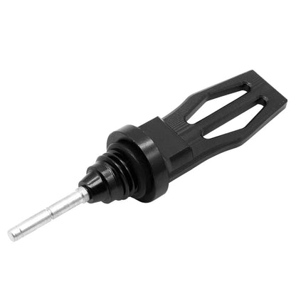 Motorcycle Engine Oil Dipstick Cap Plug CNC Crankcase Oil Level Gauge Black
