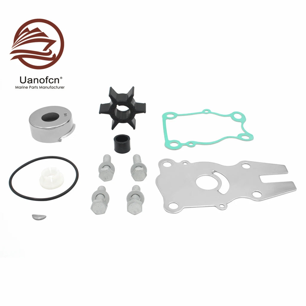 Water Pump Impeller Repair Kit for Yamaha F40/F50/F60 (63D-W0078-01-00)