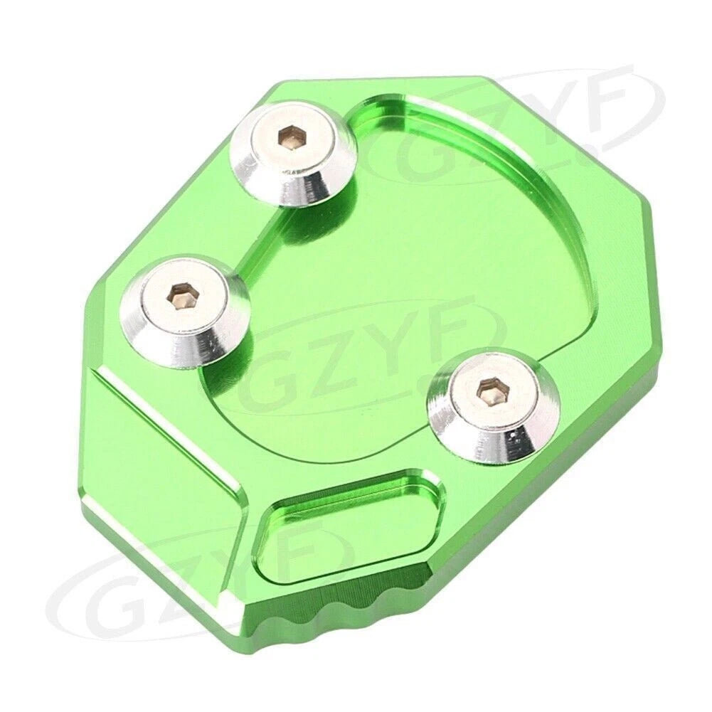 Side Kickstand Extension Pad for Yamaha YZF-R1 (2009–2012) Green