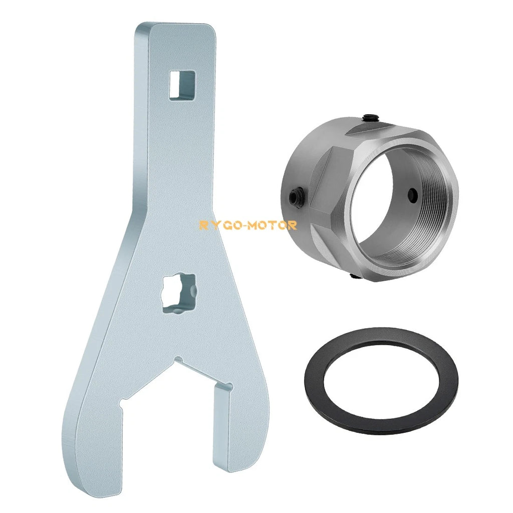Rear Axle Lock Nut & 46mm Wrench Tool for Yamaha YFZ450R (2009–2024) #90179-38001-00