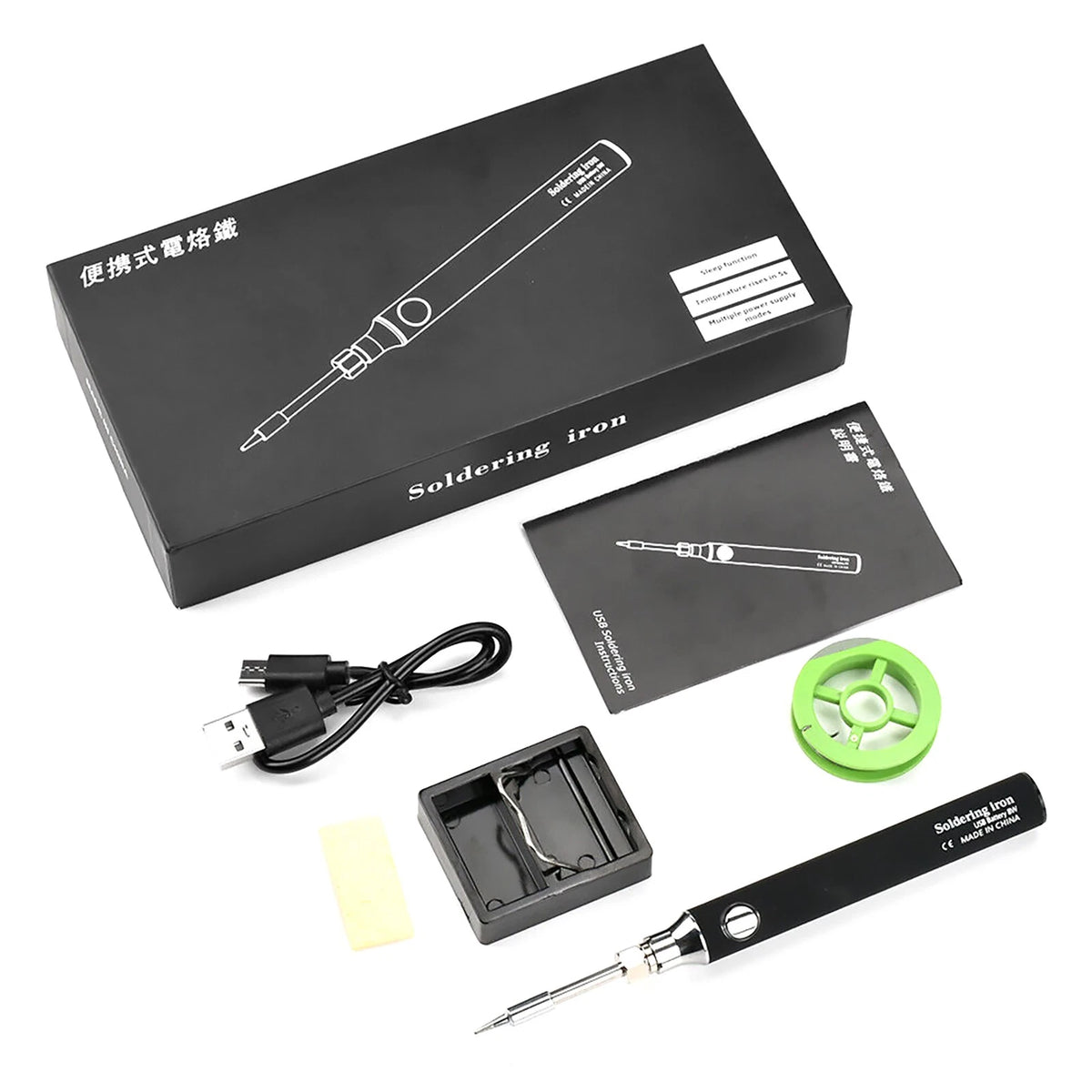 Wireless Welding Tool Soldering Iron Portable USB Charging Battery