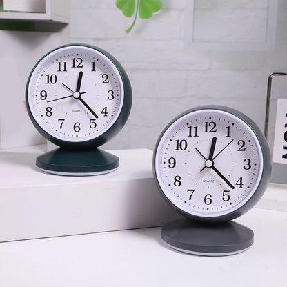 Silent Alarm Clock for Kids' Bedroom - Non-Slip Base, Gentle Up Feature
