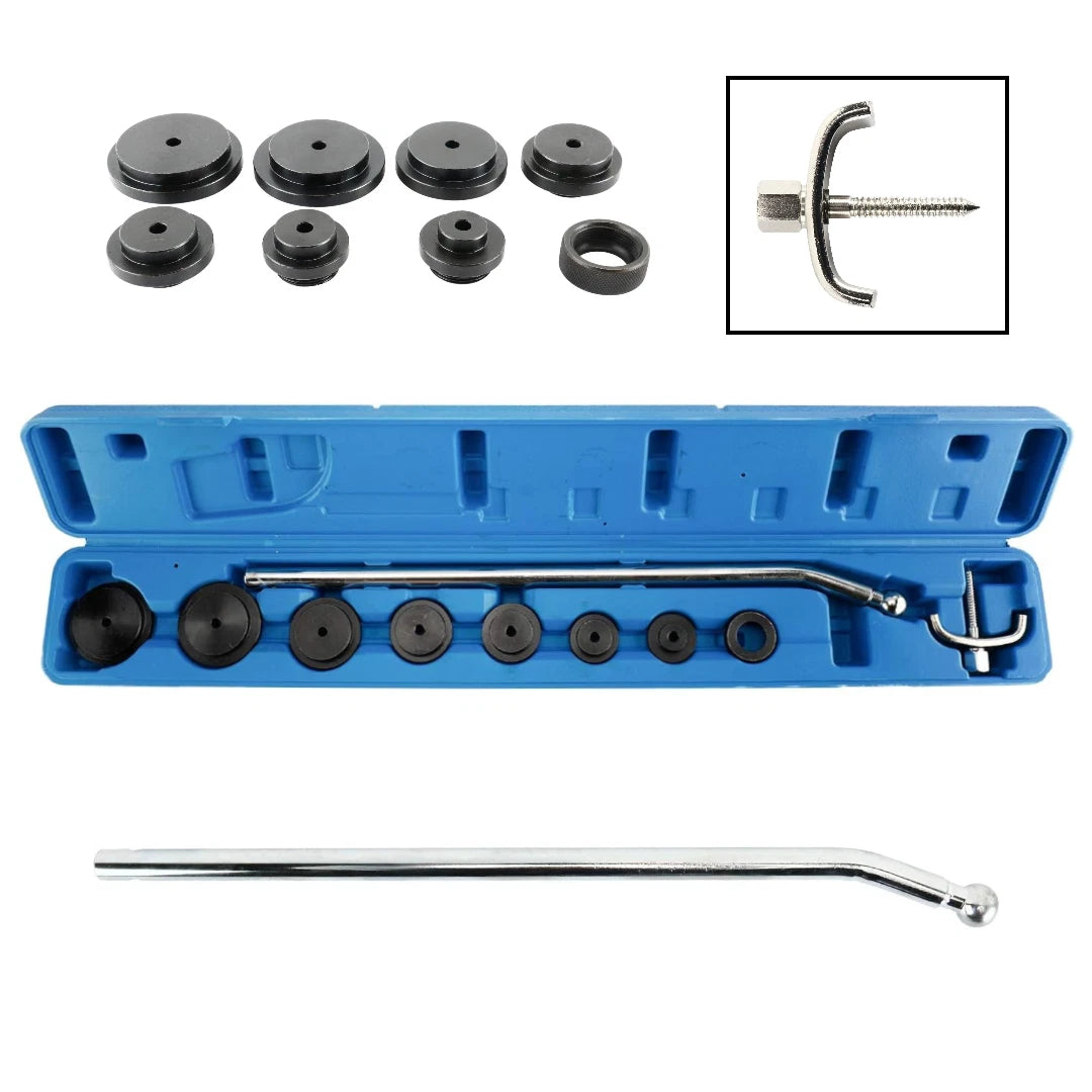10PC Frost Plug Installer Remover Tool Set for Autos (1" to 2-3/8")
