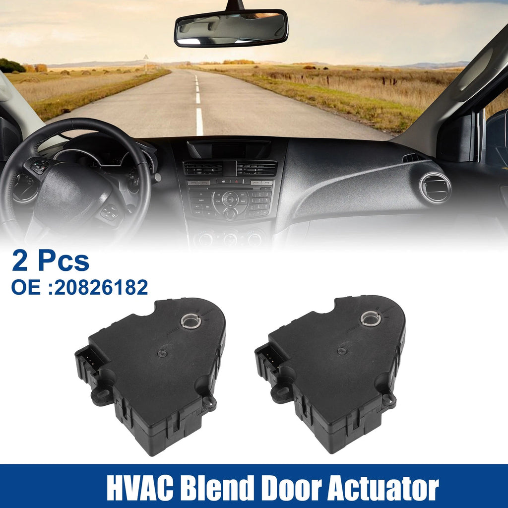 2PCS HVAC Blend Door Actuator Replacement for Buick Enclave (2009–2012)