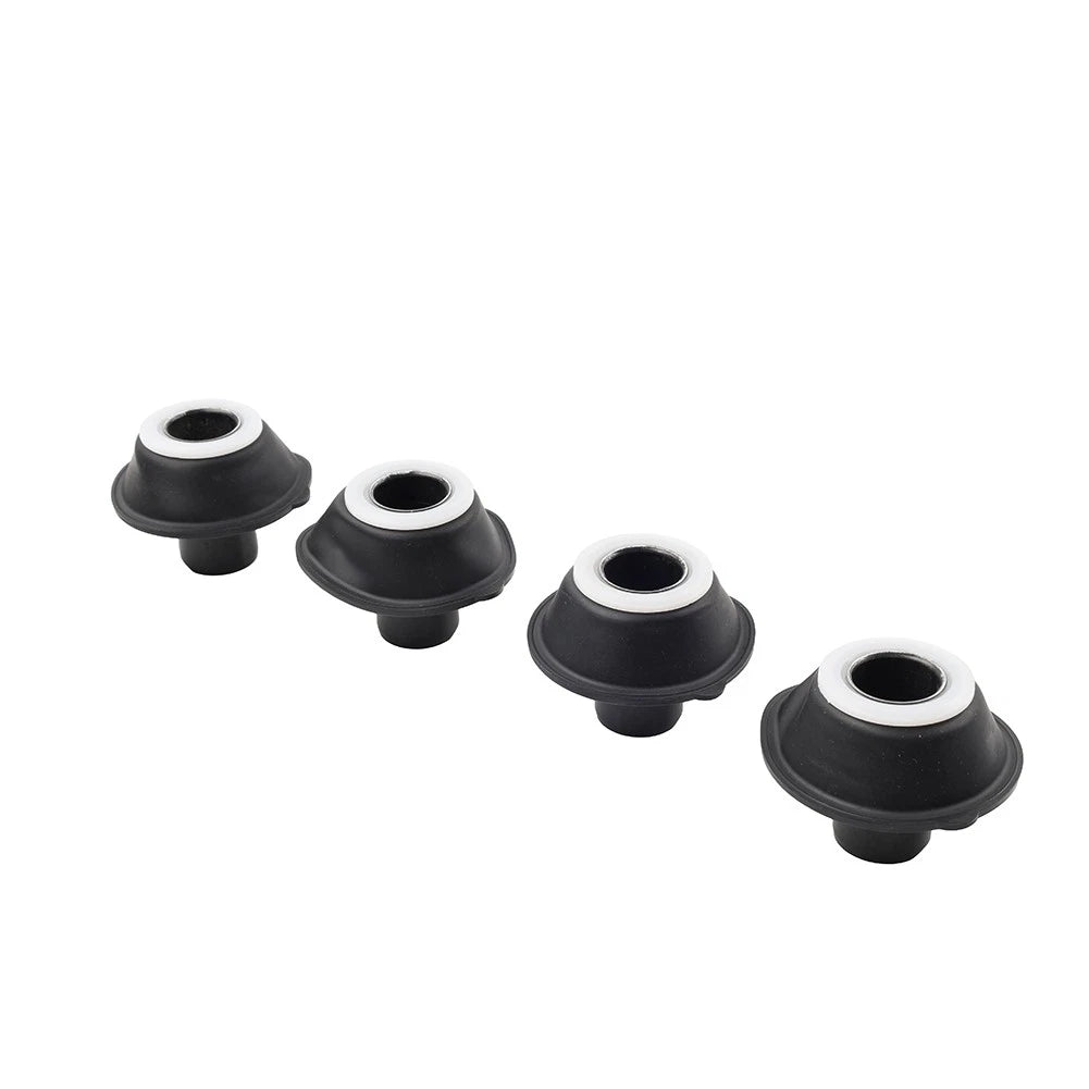 4 Pcs Membrane Diaphragm Carburetor Vacuum Pistons For Yamaha XJR400 1993-2000