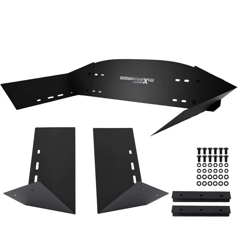 Adjustable Aluminum Intercooler Cooling Air Guide Panel for Universal Fit