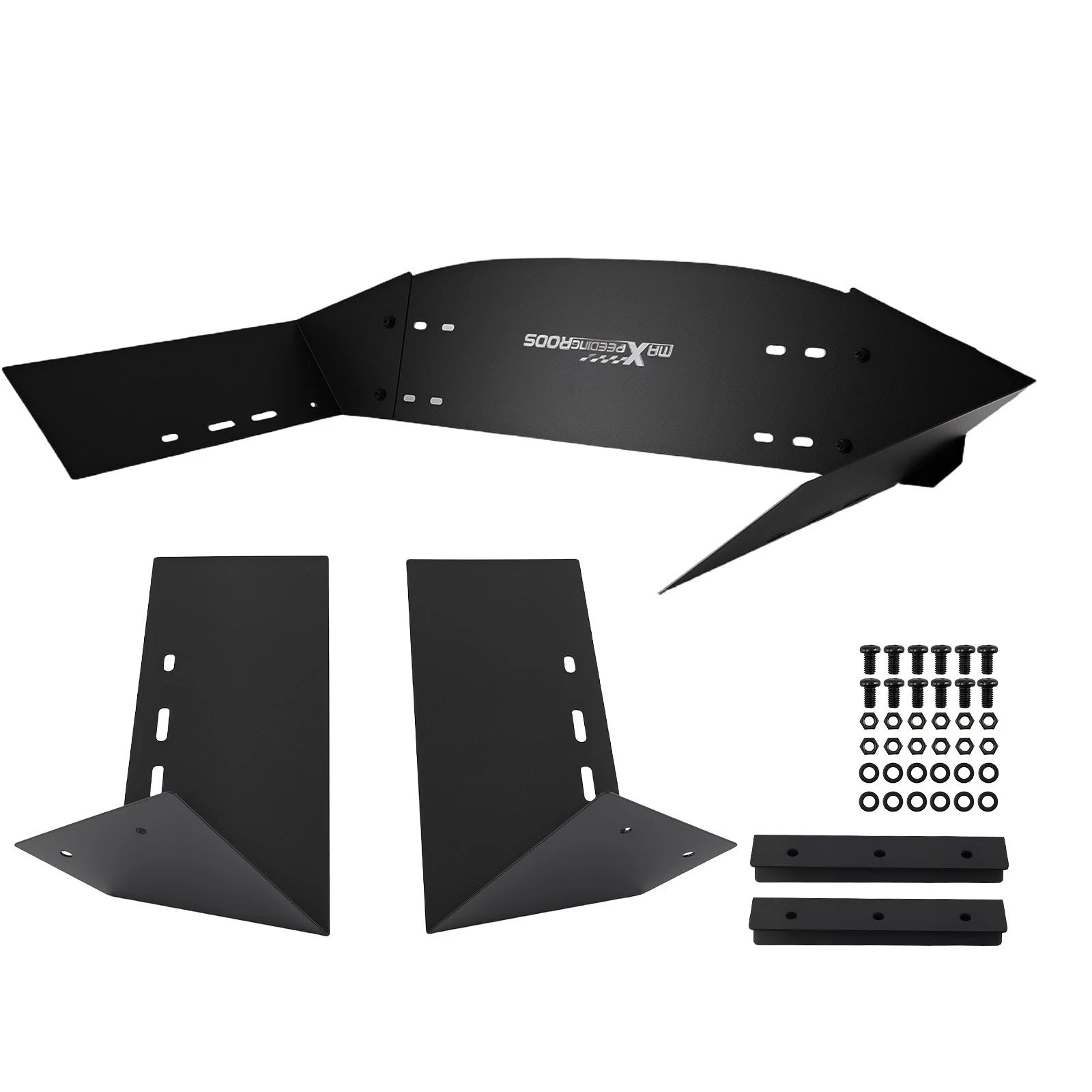 Adjustable Aluminum Intercooler Cooling Air Guide Panel for Universal Fit