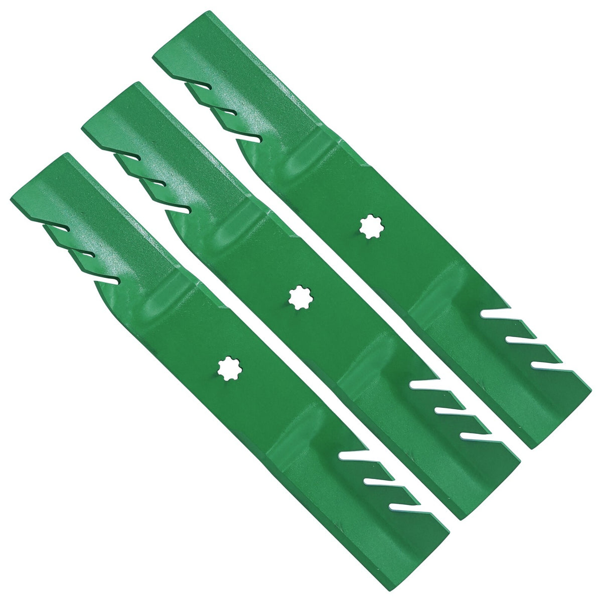 Toothed Deck Blade 7 Point Star 54 Inch Replacement for John Deere (1988–2023)