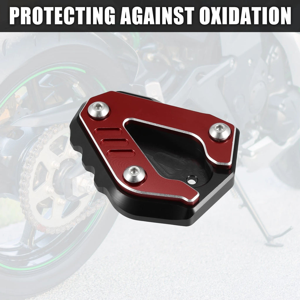 Kickstand Pad Aluminum Alloy Replacement for BMW S1000RR (2019–2023) Red