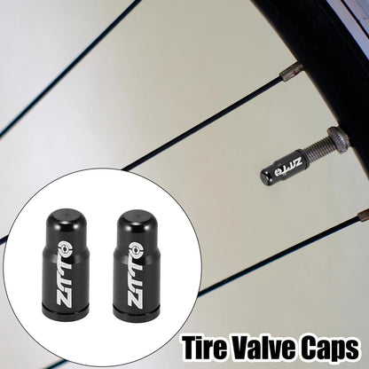 2Pcs Tire Valve Caps French Type Dust Covers for Bicycle Road Bike MTB