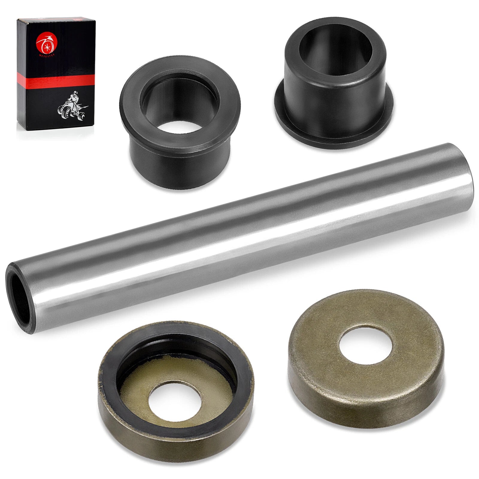 Top J-Arm Bearing Bushing Rebuild Kit for Yamaha Banshee 350 (1987–1990)