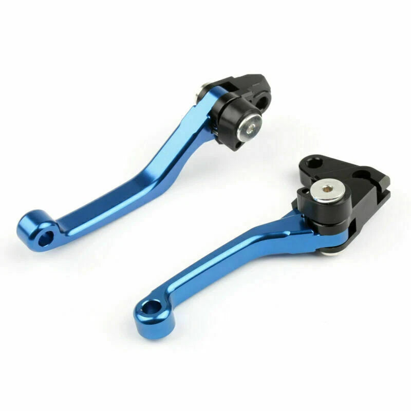CNC Brake Clutch Levers for Yamaha WR250F/450F (2005–2015) Blue T9