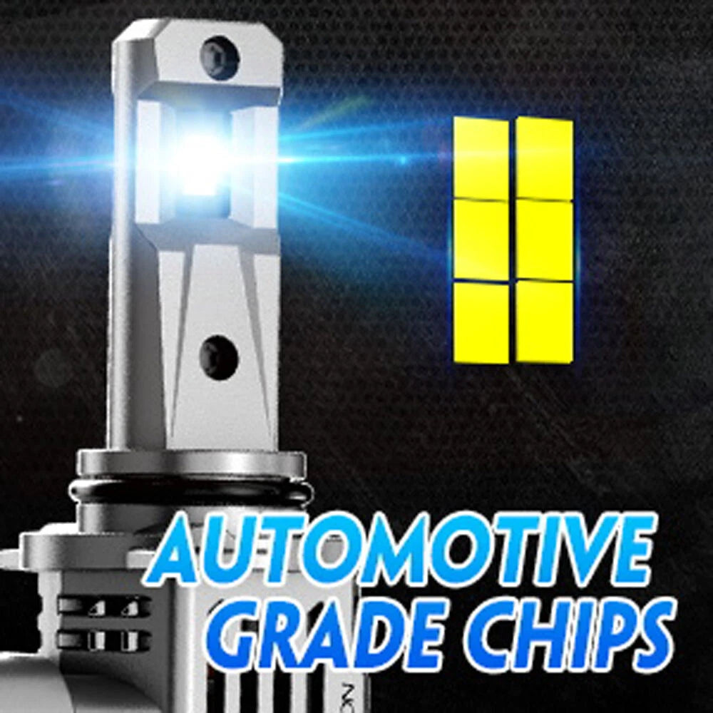 H11 9005 9006 H4 H13 LED Headlight Bulbs Kit for Universal Fit (Year Range)