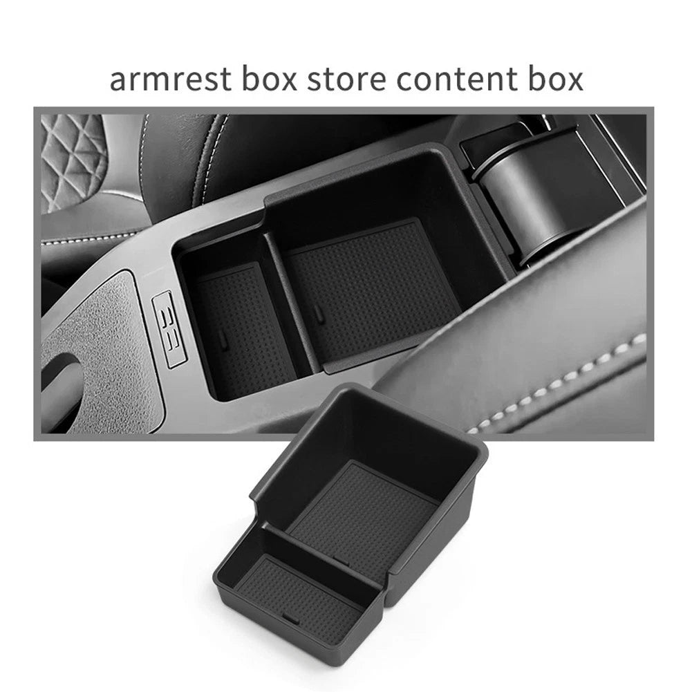 Armrest Storage Box for Lada AURA - ABS Construction Interior Organizer