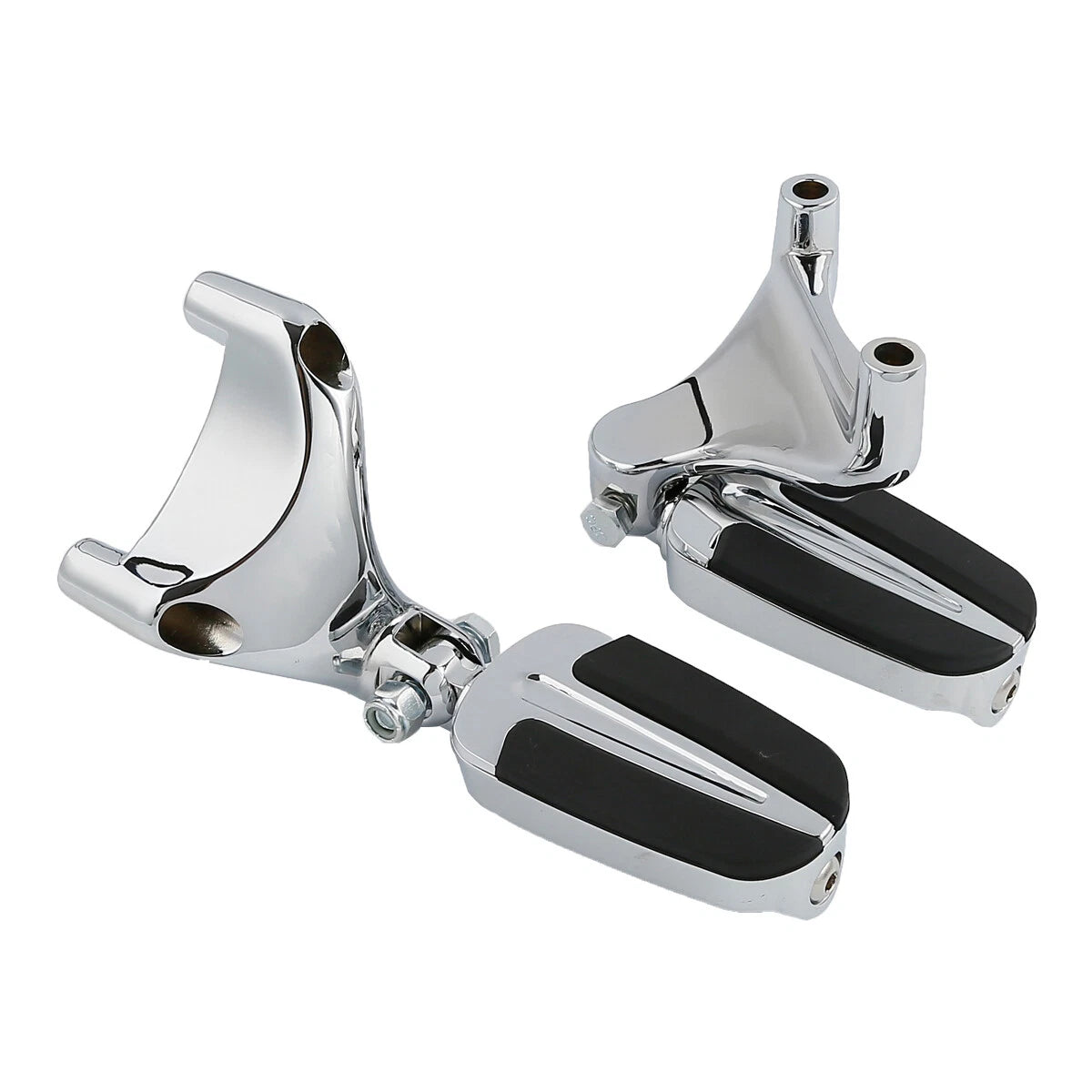 Chrome Passenger Footpegs for Harley Sportster 1200 883 (2004–2013)