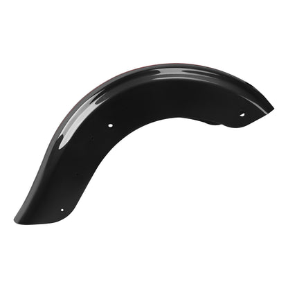 Rear Fender for Harley Touring Road Glide (2009–2023) Dark Alloy/Black Denim