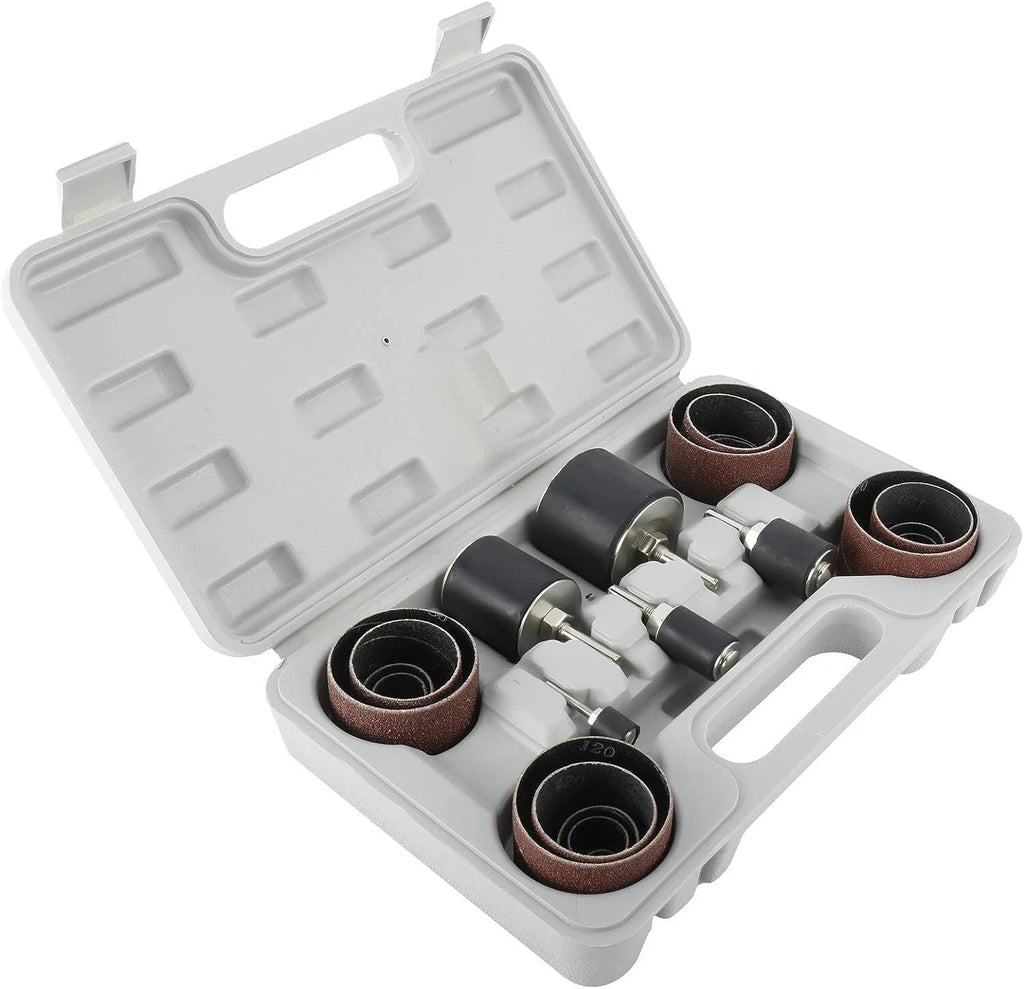 25Pc Sanding Drum Tool Set for Rotary Tools 1/2"-2"