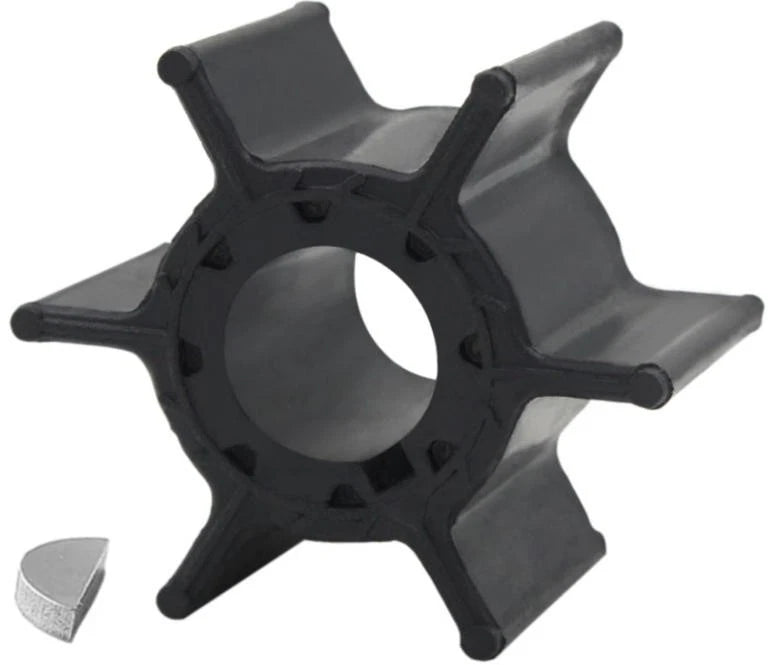 Water Pump Impeller with Key for Mercury 2 Stroke 9.9 15 HP (1990–2000)